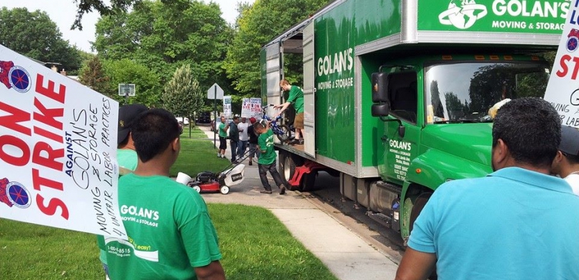 Lessons From Chicago Movers Six Month Strike Labor Notes After Nearly Two Years Of Organizing And A Grueling Six Month Strike In February Workers At Golan S Moving Storage Skokie Illinois Ratified Their