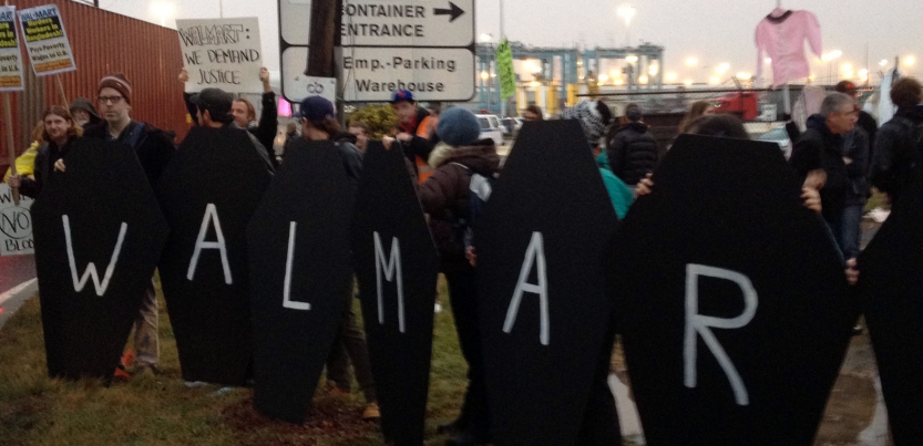 Walmart Port Protest