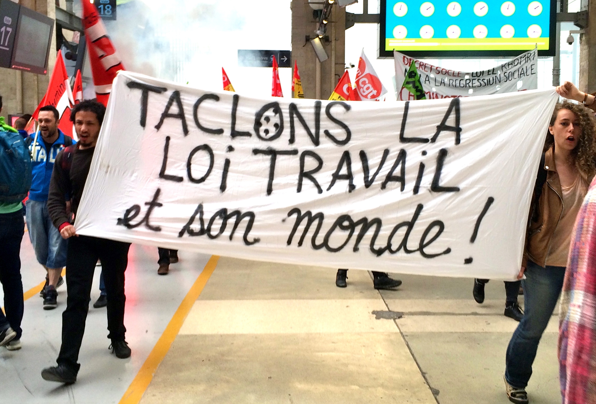 Strikes Sweep France, Opposing Labor Law Rollbacks Labor Notes