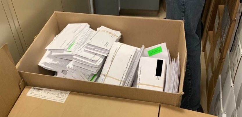 box of ballots