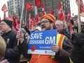 Canadian workers rally to save Oshawa GM plant